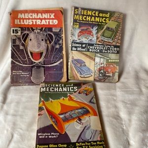✨ Vintage Science and Mechanics & Mechanix Illustrated Magazines ✨